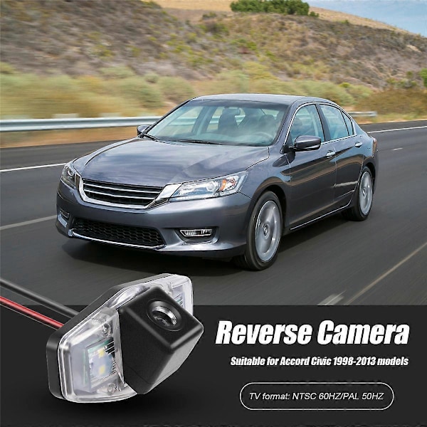 Automatisk bil bakkamera bakgear parkeringskamera til Honda Accord Civic EK FD Pilot Fit Jazz