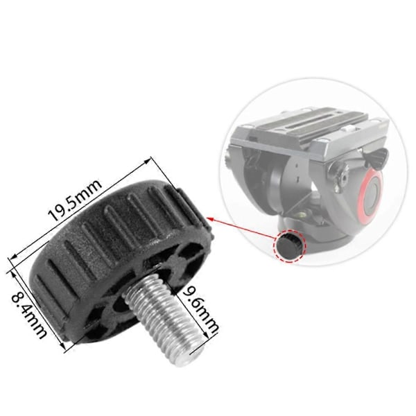 Kameratillbehör Skruvar Lämpliga för Manfrotto MVH500AH Hydraulhuvud Baslåsskruvar