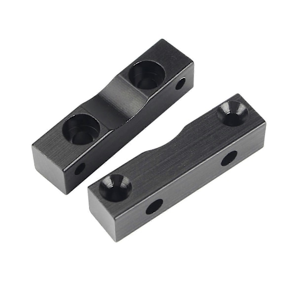 Aluminiumslegering Z Akse Steppermotor Monteringsblok 3D Printer Opgraderingssæt 3D Printer Z Akse Stepper Fast Stativ Med Møtrikker Skruer Kompatibel Med Cr-10/cr1