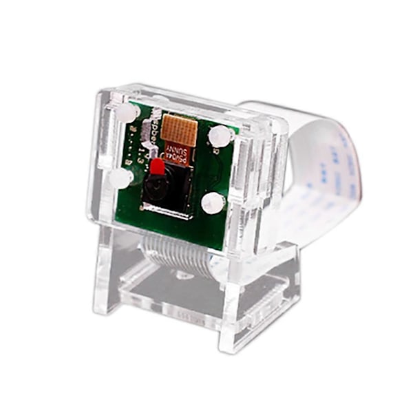 Kamerahusfäste Högtransparent Akryl för Raspberry Pi Officiell Kamera