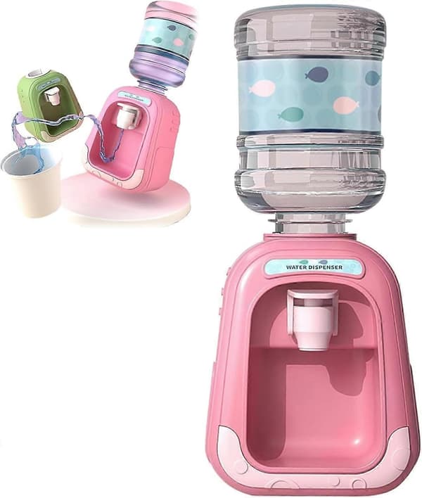 Micellarvanddispenser, Mini Micellarvanddispenser, Mini Vanddispenser til Makeupfjerner, Mini Micellarvanddispensermaskine Pink