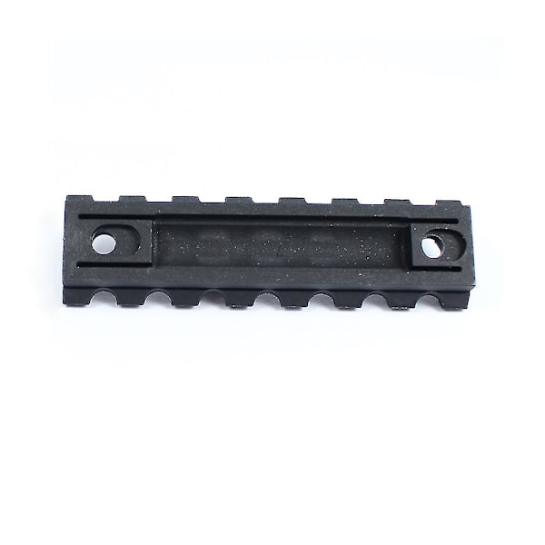 Svart 3-delad Nylon Plastskena 5/7/13 Kortplats 20mm Keymod Fäste Keymod Skenbas