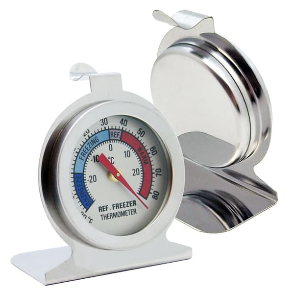 Kjøleskapstermometer i rustfritt stål Frysetermometer Frysetermometer Frysetermometer Termometer