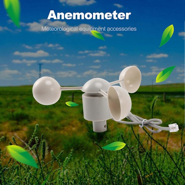 WH-SP-WS01 Anemometer Vindhastighetsmåler Vindhastighetssensor Meteorologisk Instrument Ac