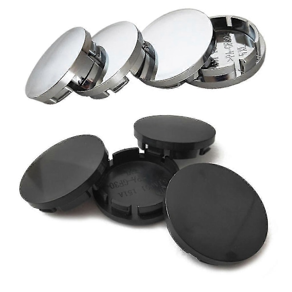4 st 56 mm Bilhjul Navkapslar Universal Abs Fordon Däck Däckfälg Skydd