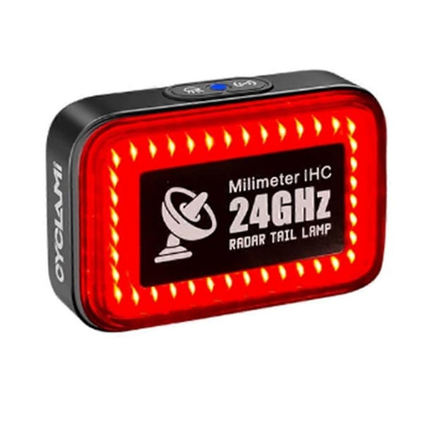 RT02 Cykel Intelligent Radar Baglygte Cykel Smart Bagbremsesensorlampe Ebike LED Cykelsensor