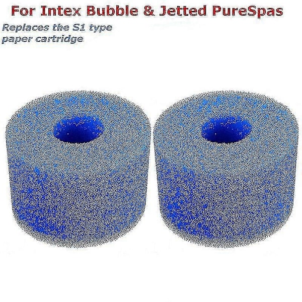 6 stk. til Intex Pure Genanvendelig Vaskbar Spabad Filterpatron S1