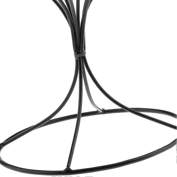 1 st hatthållare hattmodell stativ bordsperuk mössa displayställ rack-svart