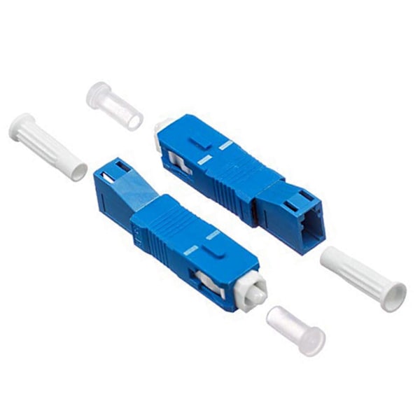 2 KPL Single Mode 9/125Um SC/UPC Uros - LC/UPC Naaras Hybridikuituoptinen Adapteriliitin Op:lle