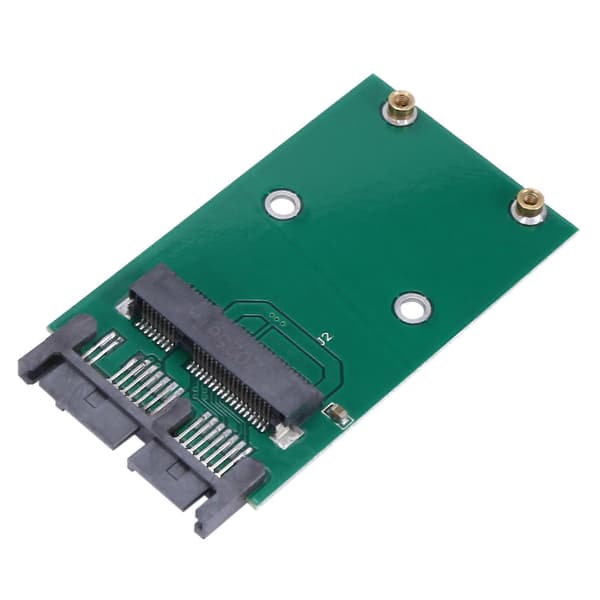 Mini PCI-E MSATA SSD til 1,8 Tommers Micro-SATA Adapter Konverterkort Modul