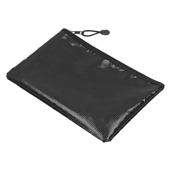 Brandsäker Vattentät Säker Förvaringspåse med Dragkedja Medium 29x20cm - Multifunktionell Filväska