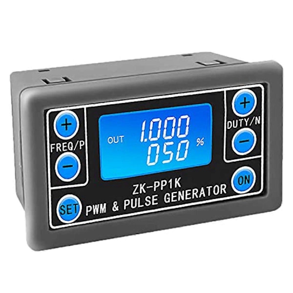 Signalgenerator, PWM Pulsfrekvens Duty Cycle Rektangulær