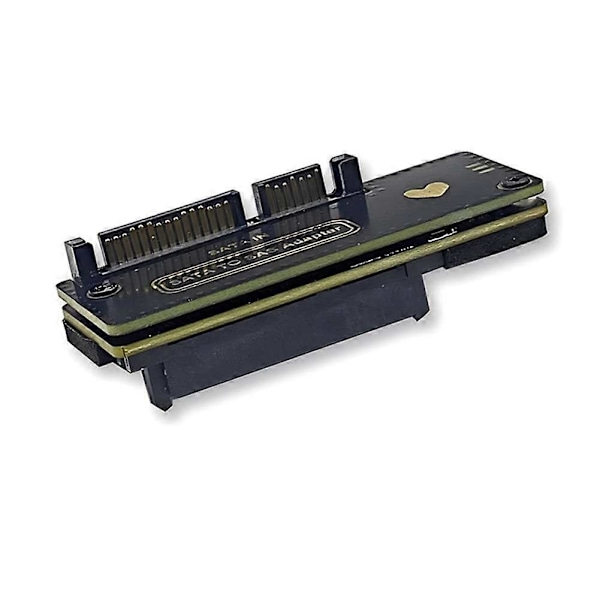 SATA till SAS HDD Adapterkort 6Gbps SATA 3.0 22Pin till SAS 29Pin Expansionskort för SAS 2.5/3.5 Tum H