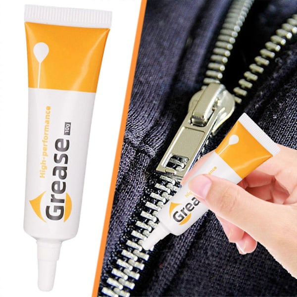 2 stycken dragkedjesmörjmedel vax kläder dragkedjesmörjmedel 10g