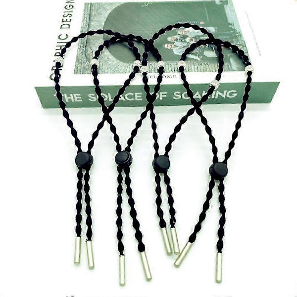 10 kpl Säädettävä pituus Afro Puff Ponytail -hiuslenkit Paksuille hiuksille Hiusdonitsit Hiusasusteet mustille naisille