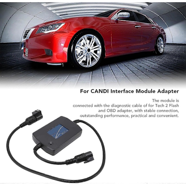 Candi-grensesnitt for automatisk diagnoseverktøy Koble til kabel Candi-moduladapter for automatisk diagnosekabel for LaCrosse 3.6L 05
