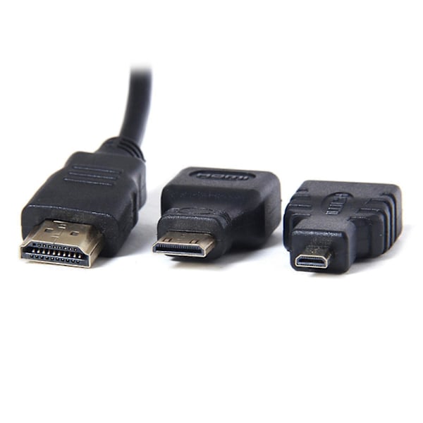 1080p HDMI-kompatibel Kabel HDMI-kompatibel Til Mini Mikro Adapter For PC TV