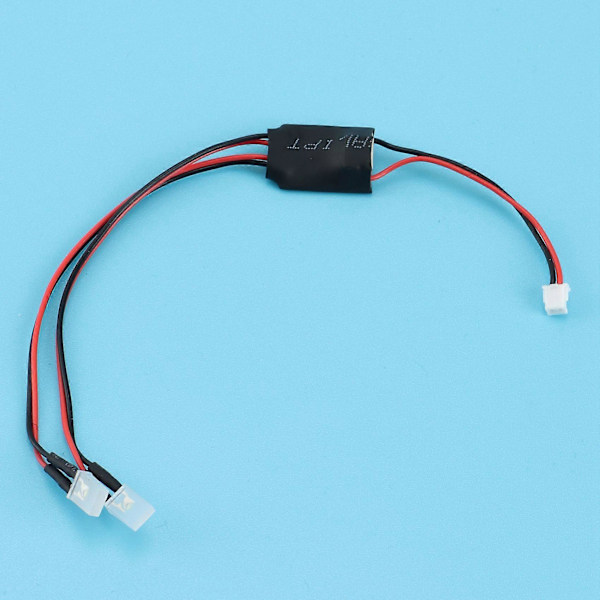2kpl LED-ajovalot HAIBOXING HBX 16889 16889A 16890 16890A SG1601 SG1602 1/16 RC-auton päivitykseen