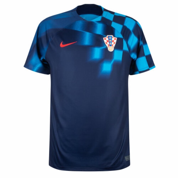 2022-23 Croatia Jersey Away Shirt Mörkblå S