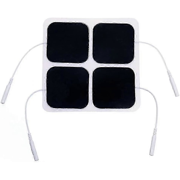 Fantastiska Elektrodplattor, 20 st, 2x2, Ersättningsplattor för Elektroterapi, EMS Muskelstimuleringsmaskin