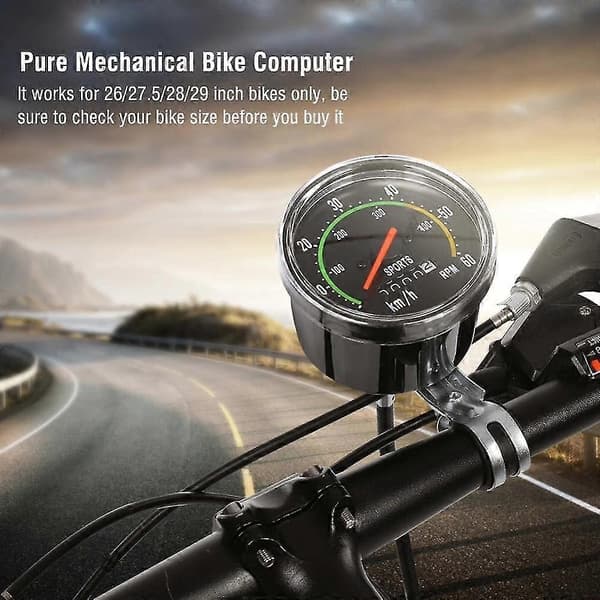 Cykelcomputer Speedometer Cykelcomputer Speedometer Vandtæt Odometer Cykel Stopur Computer Udskiftning Til Mountain Road Cykling