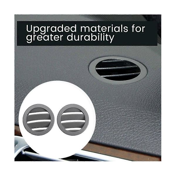Höger Grå Sida Instrumentbräda Luftutsläpp AC Ventilationsgaller Panel Skydd för E-Klass W212 E300 2009-2015