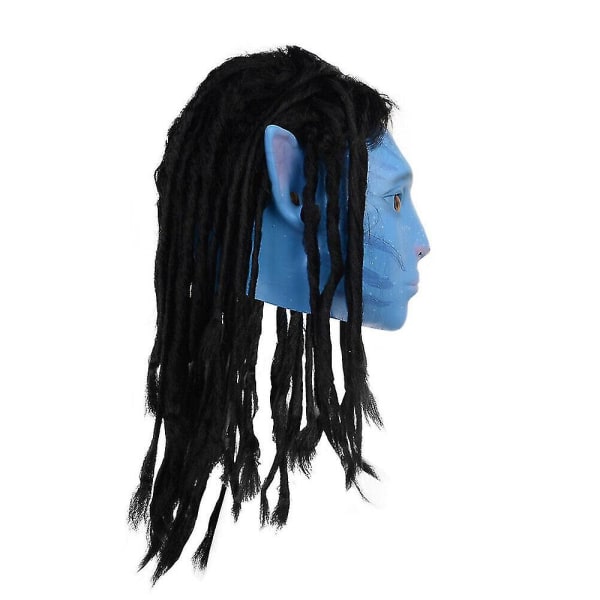Avatar 2 Cosplay 3d Huvudbonader Film Helhuvud Latexmask För Kvinnor Män Halloween Rollspel Fest Fancy Dress Up Rekvisita Womens