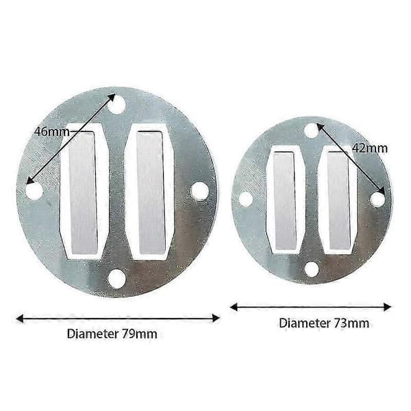 Luftkompressor Ventilplatta Komprimera 2 set 6 st Aluminium jy