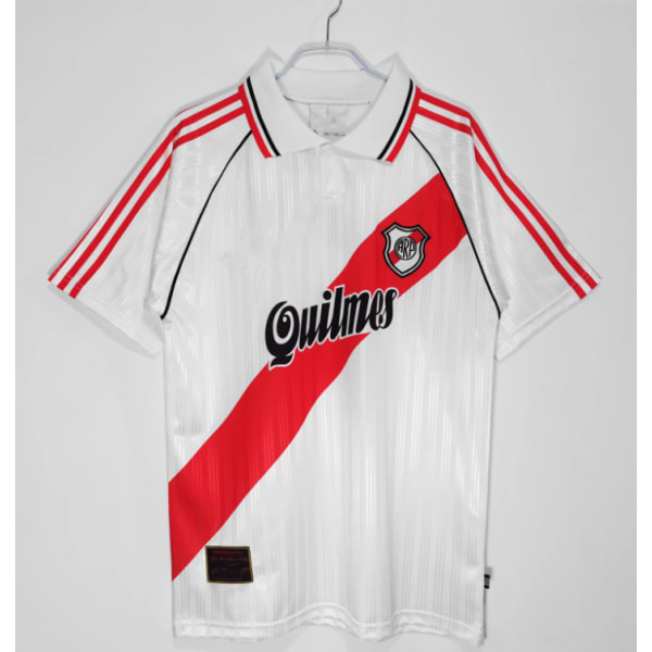 95-96 säsong hemma river plate retro jersey träningsdräkt T-shirt Beckham NO.7 L