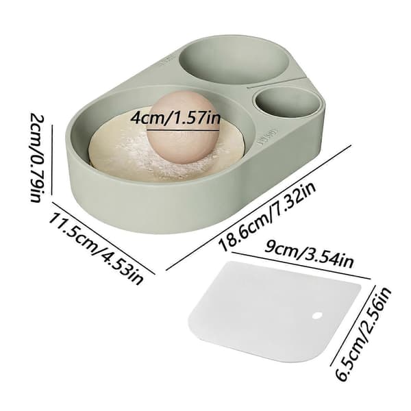 Dumpling Skin Wrapper Maker Kit Manuel Silikone Non-Stick Wrapper Pressemaskine Værktøj