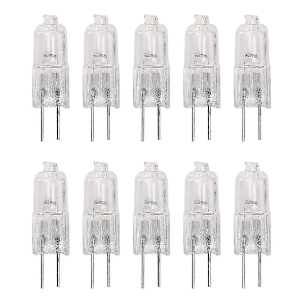 10 stk. G4 Halogen Lyspære Belysning 10W Varmt Hvid