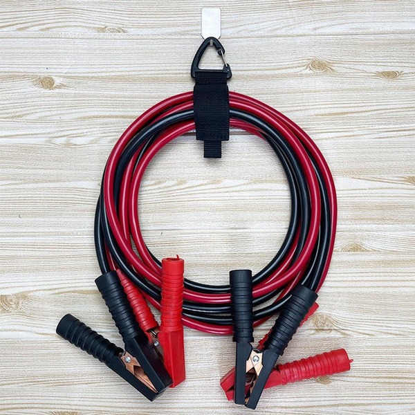 3 Stk Kabelorganiseringsholder med Triangelspenne Ledningsholder Strømkabelhåndtering Kraftig Nylon Ledningsoppbevaringsstropper for Kabel Slange M