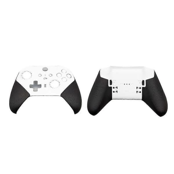 Til Xbox Elite 2 Etui Trådløs Controller Erstatningshus Skal Frontplade Front Bagside Bunddæksel B Black & white