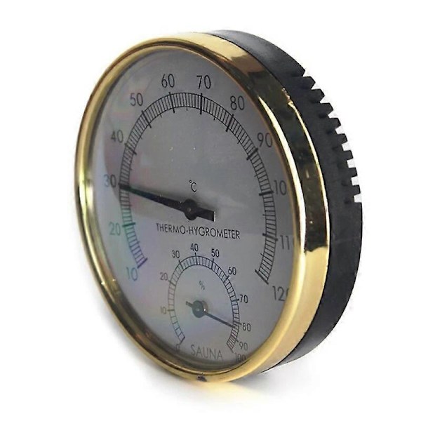 Bærbar Saunatermometer Digital Saunaromtermometer Hygrometer Saunatemperaturtermometer Saunaromtemperaturmåler