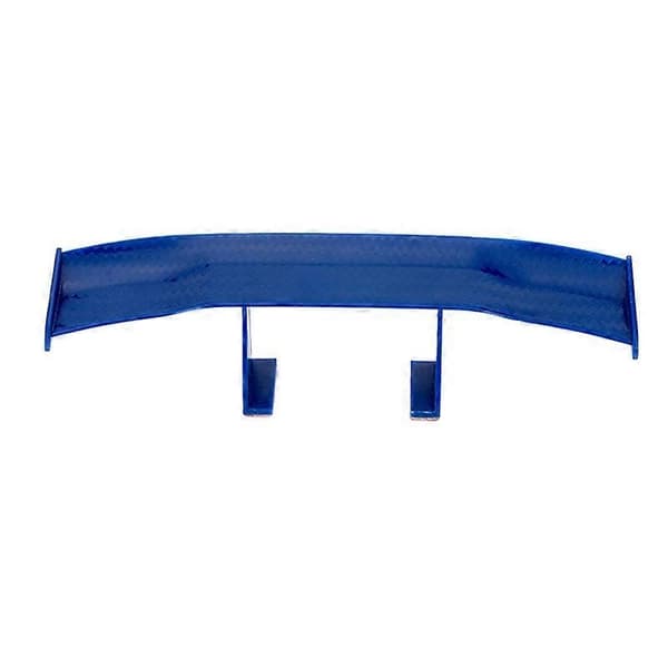 Universal 6,7 tommer mini spoiler bil baghale dekoration spoiler vinge kulfiber Blue