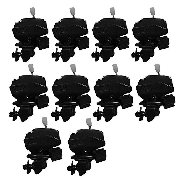 10 stk. Bådmotor Kafferører, Rustfrit Stål Clip Drikkemixer, Nyhed Miniature Bådmotor