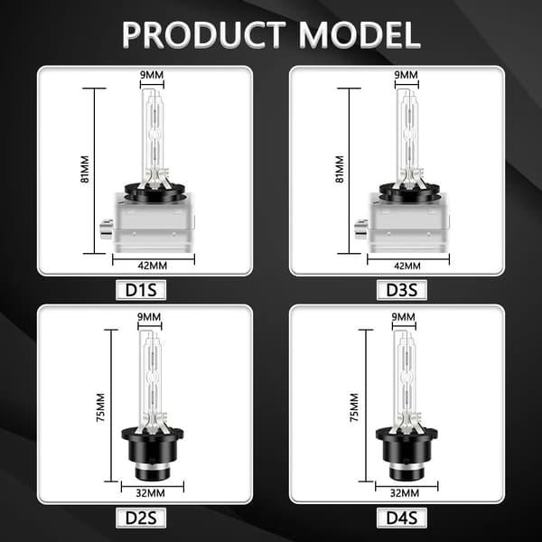 2-pack Xenonlampor D1S 35W 6000K 3800LM{SL}
