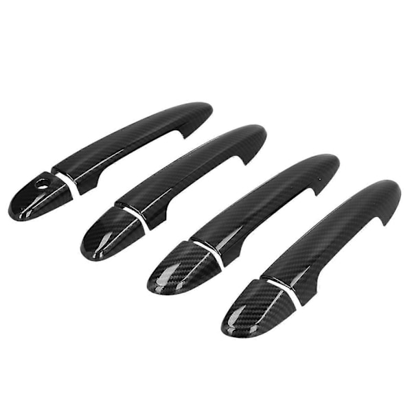 8 st Bildörrhandtag Trim Kolfiberstil Ersättning Kompatibel Mazda CX-3 2016-2020 S2024123037