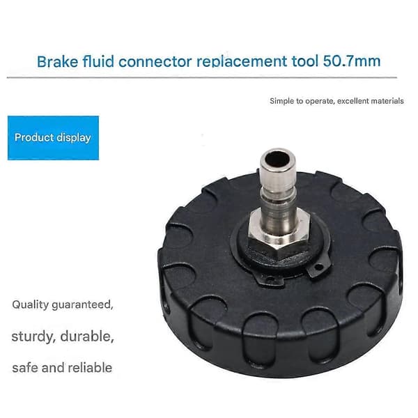 Hovedcylinderudluftningsadapter 50,7 mm kompatibel med de fleste køretøjer