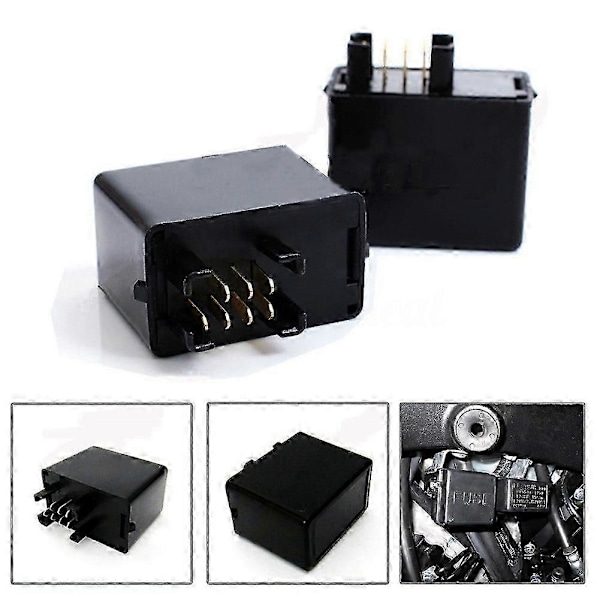 Passer til 7 Pin LED Blinkrelæ til Suzuki GSXR 650 750 1000 Bandit-FO  SHAN  RAN  WANG