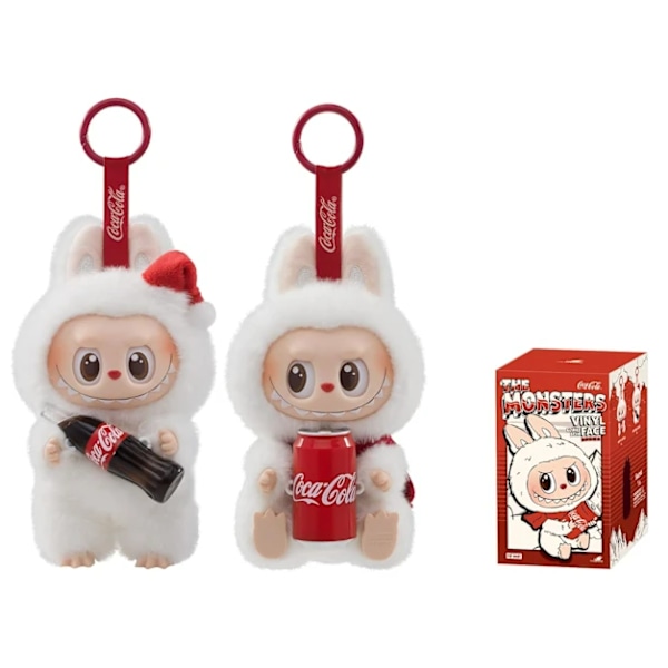 POP MART Monster Coca-Cola -sarja - Vinyylikasvojen yllätyslaatikko, yksittäinen laatikko (satunnainen laatikko) 3PCS