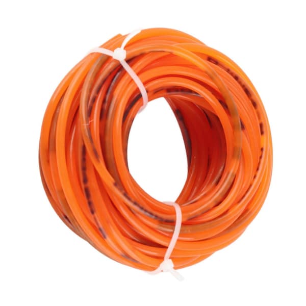 Orange Glat PU Polyurethan Rundrem til Drivtransmission (3mm*10m)