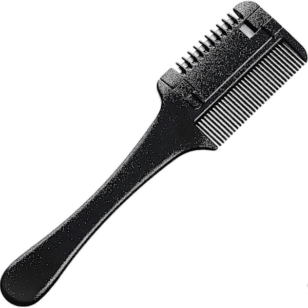 Barberhøvelkam Tynnere Hårkam Frisør Barberhøvelkam Hårklippe Barberhøvelkam Dobbeltsidig Frisør Barberhøvelkam Verktøy for Hårklipp og Styling