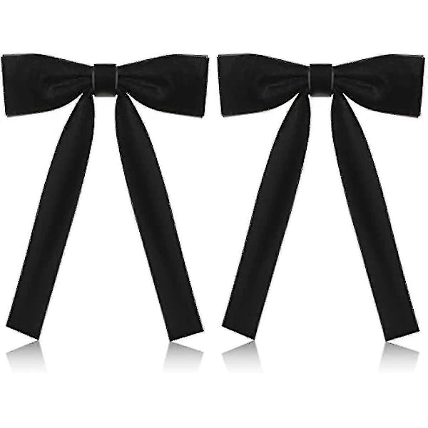 2 Pakke Western Slips Til Mænd Kentucky String Tie Clip On Bow Ties Colonel Sanders Sort Cowboy Bow Tie Party Sort One Size 2-18-Good-Yvan