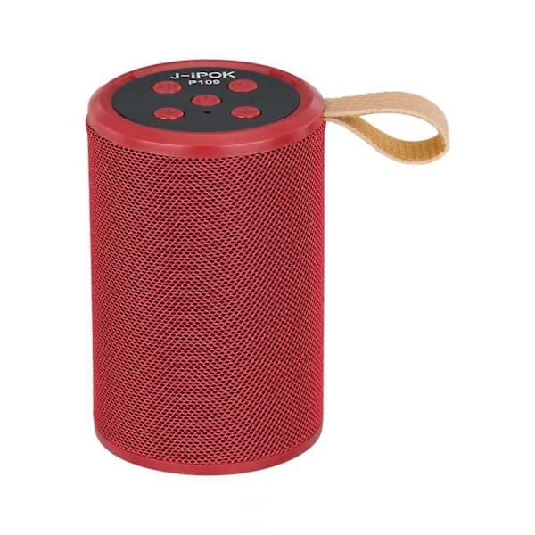 Bluetooth-kaiutin langaton urheilu stereo basso kannettava tietokone ulkokäyttöön kotiin matkapuhelin langaton audio (punainen)