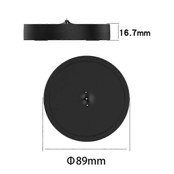 For Logitech Ultimateears Boom3 Bluetooth Høyttaler Ladebase, Svart