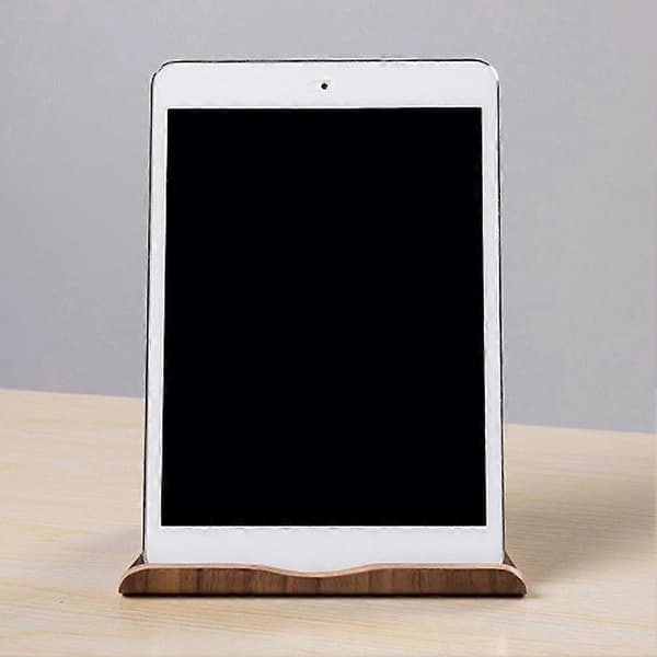 SAMDI Træ Universal Tablet PC Telefon Stand Holder Beslag B