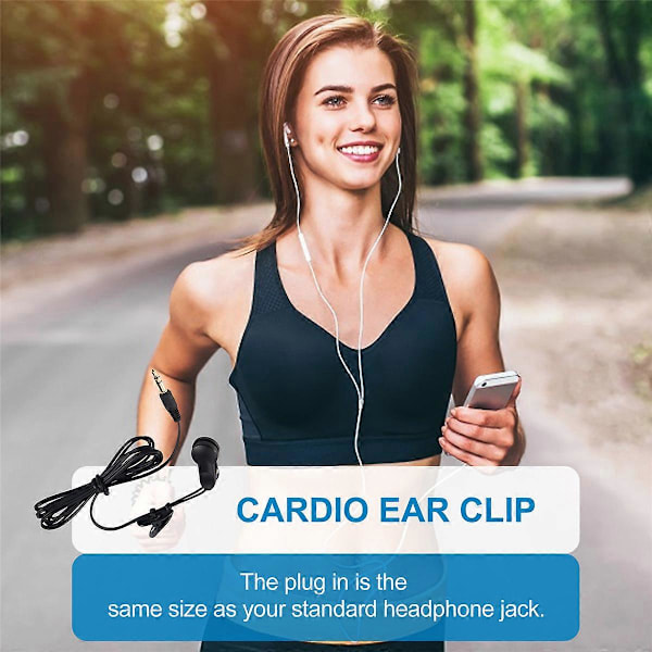 Cardio ØREKLIPS Pulsmåler Sensor for KETTLER Cardio