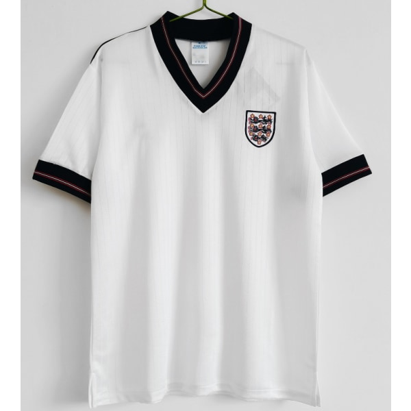 84-87 säsongen hem England retro jersey träningsdräkt T-shirt Beckham NO.7 L