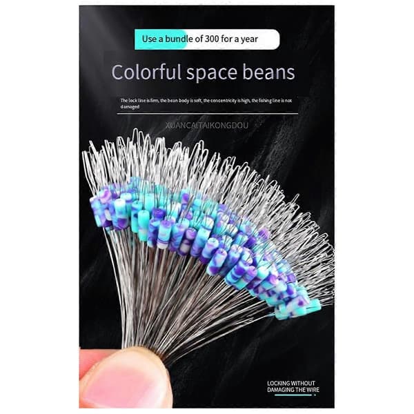S fiske Space beans silikon olivenformede space beans